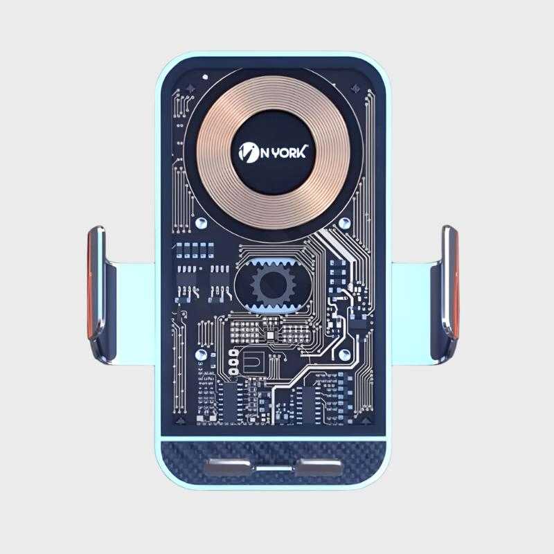 N York Smart Charging 2in1 15W Car Mobile Charger with Transparent Design - Mobile Car Chargers available at Dohans Qatar