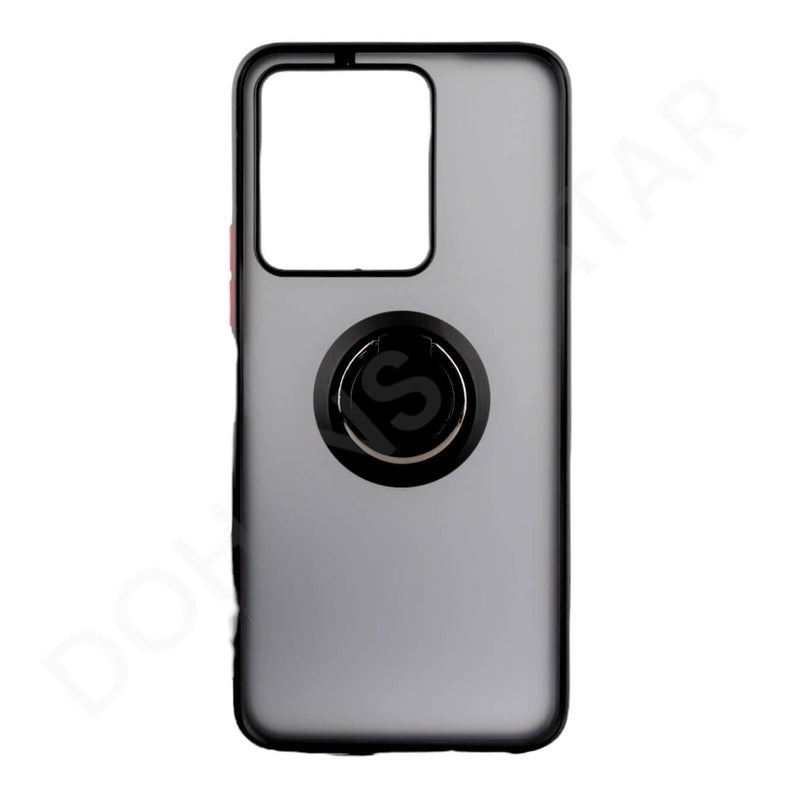 Dohans Mobile Phone Accessories Black Vivo Y35/ Y22/ Y22S Magnetic Ring Case & Cover