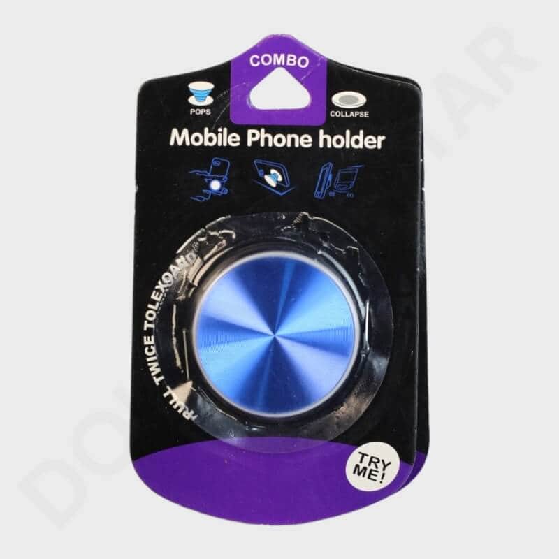 Dohans Mobile Phone Accessories Blue PopSocket Back Holder For Smartphones