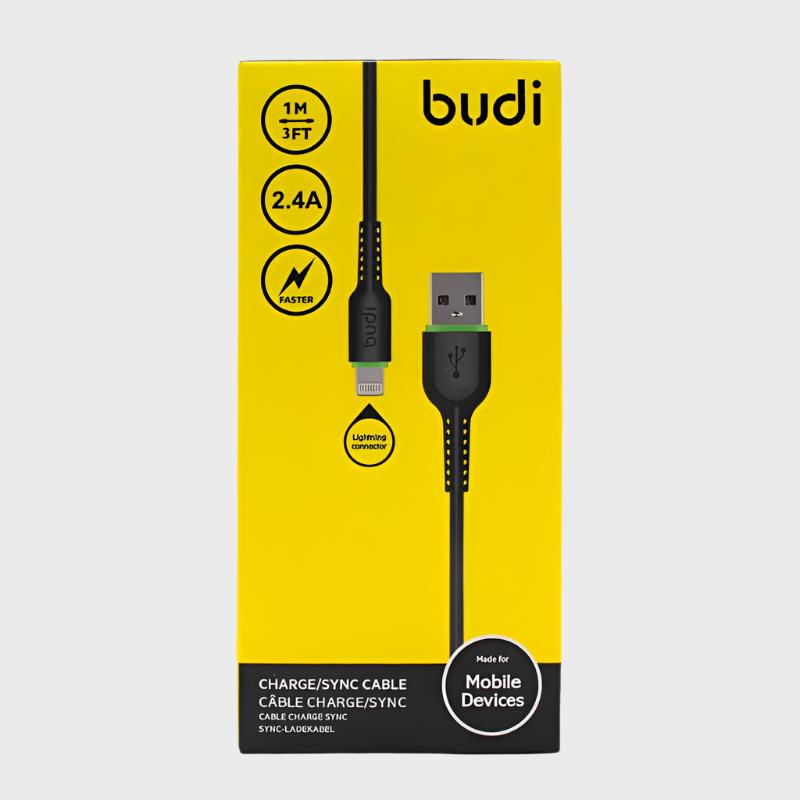 Budi USB to Lightning Data Cable Dohans Qatar Mobile Accessories