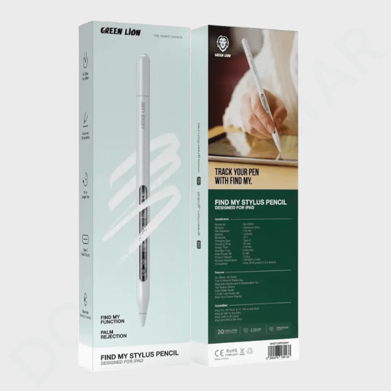 Green Lion Find My Stylus Pencil White - Mobile Phone Accessories available at Dohans Qatar