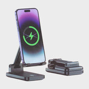 Green Lion Foldable Wireless Charging Stand - Mobile Phone Accessories available at Dohans Qatar