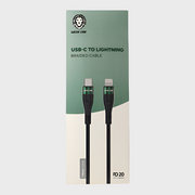 Green Lion PD20 USB-C to Lightning Cable - Mobile Phone Accessories available at Dohans Qatar