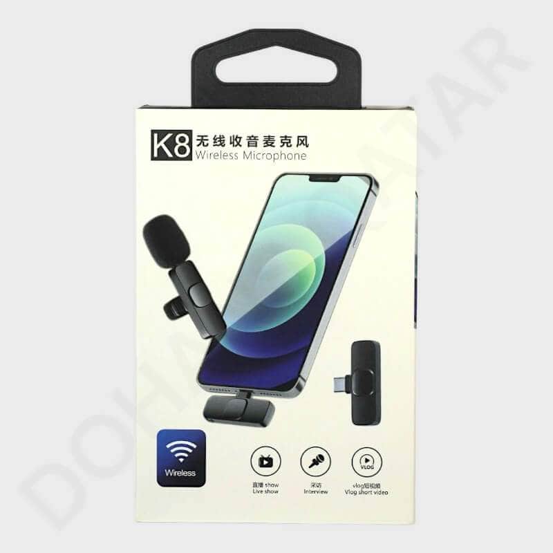 Dohans Mobile Phone Accessories K8 Wireless Bluetooth Microphone for Type-C Compatible Device