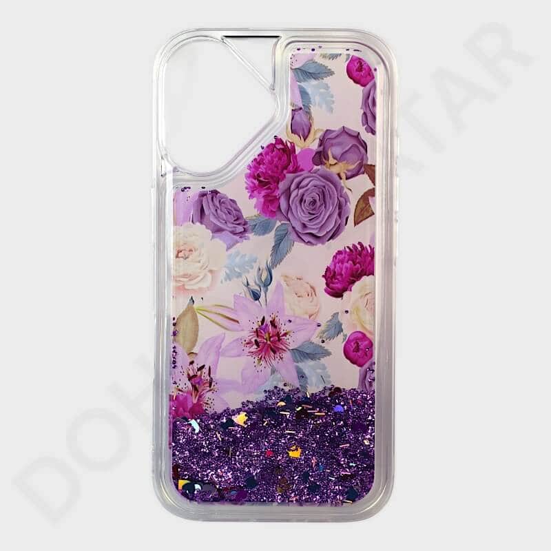 Dohans Mobile Phone Accessories Option-1 iPhone 16 Fancy Glitter Cover & Case