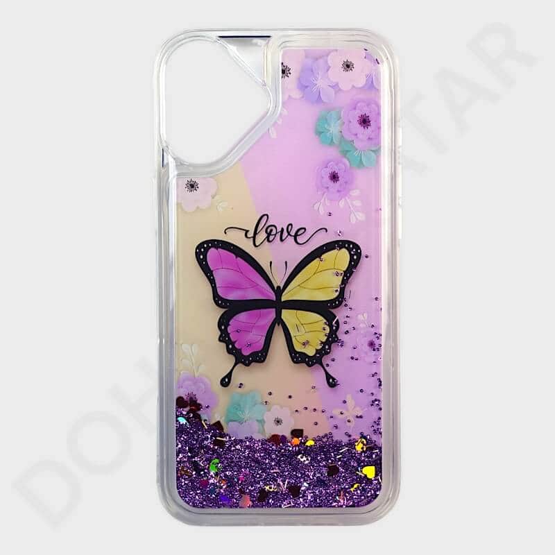 Dohans Mobile Phone Accessories Option-1 iPhone 16 Plus Glitter Cover & Case