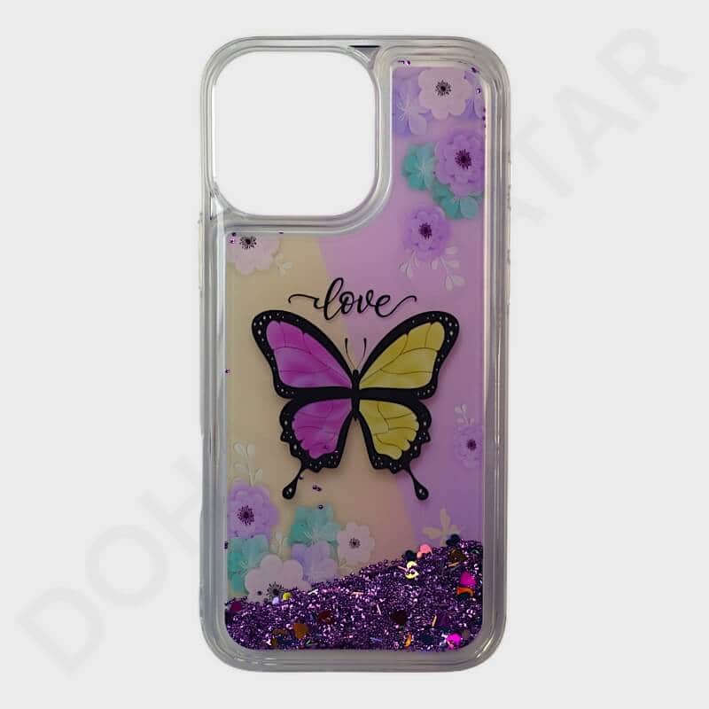 Dohans Mobile Phone Accessories Option-1 iPhone 16 Pro Max Glitter Cover & Case