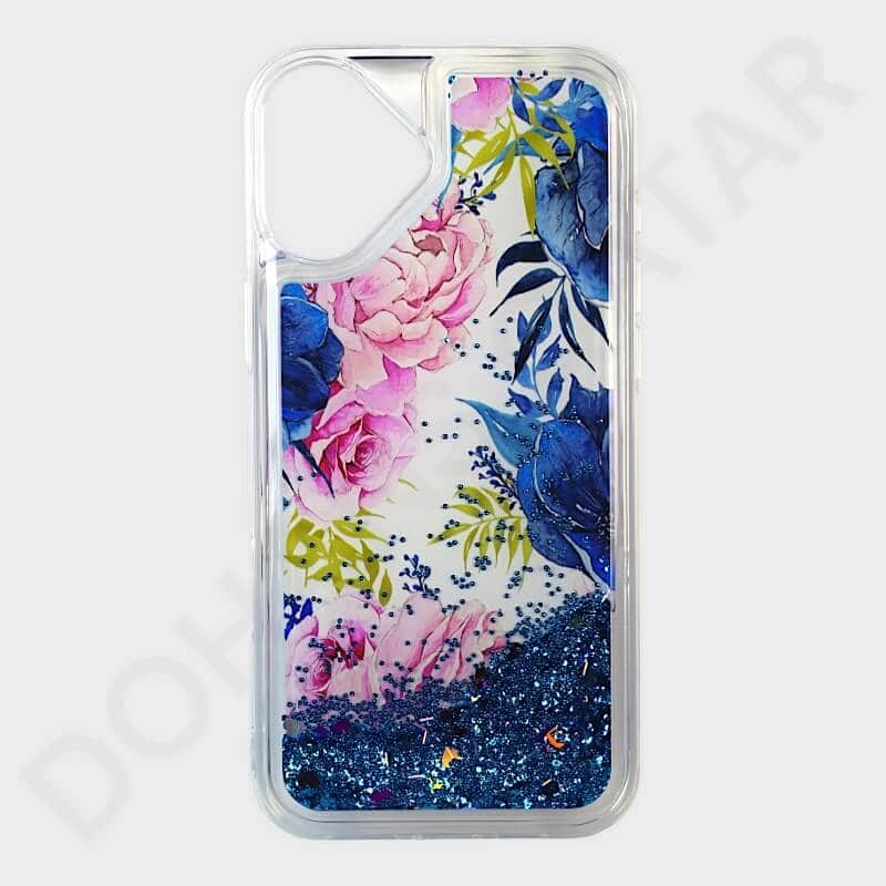 Dohans Mobile Phone Accessories Option-2 iPhone 16 Plus Glitter Cover & Case