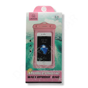 Dohans Mobile Phone Accessories Pink Usams Mobile Waterproof Bag 6.0 inch