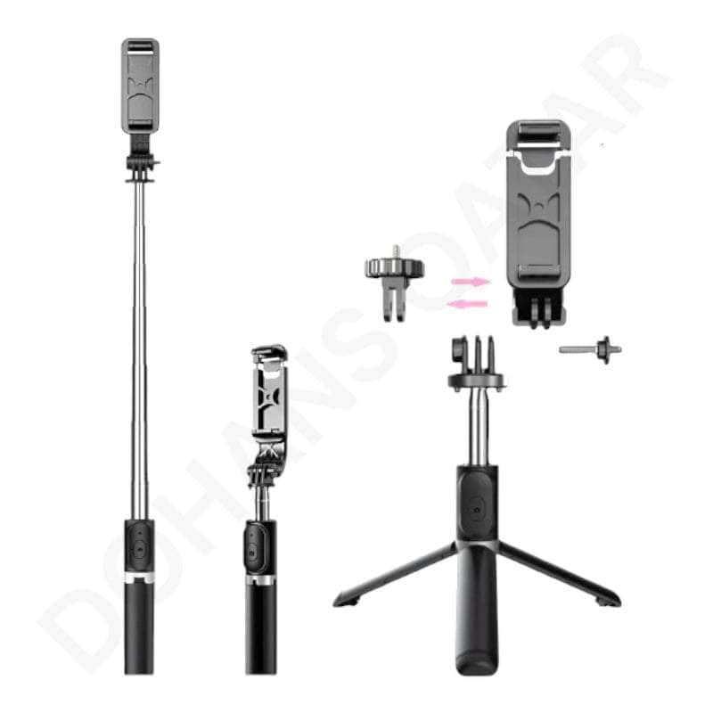 Q02 Magic Snapshot 360 Rotating Selfie Stick Tripod Dohans