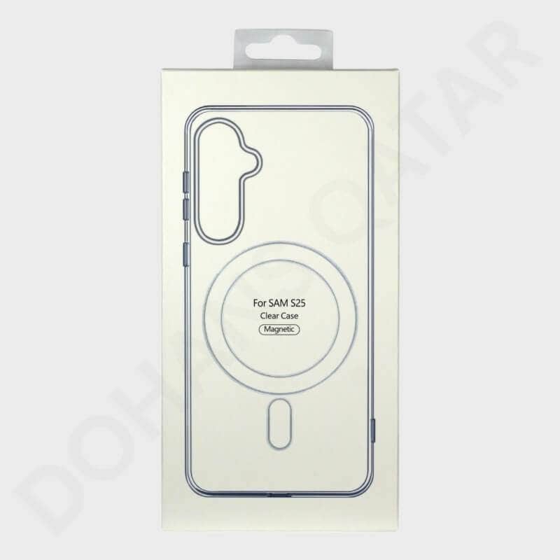 Samsung Galaxy S25 Magsafe Clear Cover & Case - Mobile Phone Cases available at Dohans Qatar