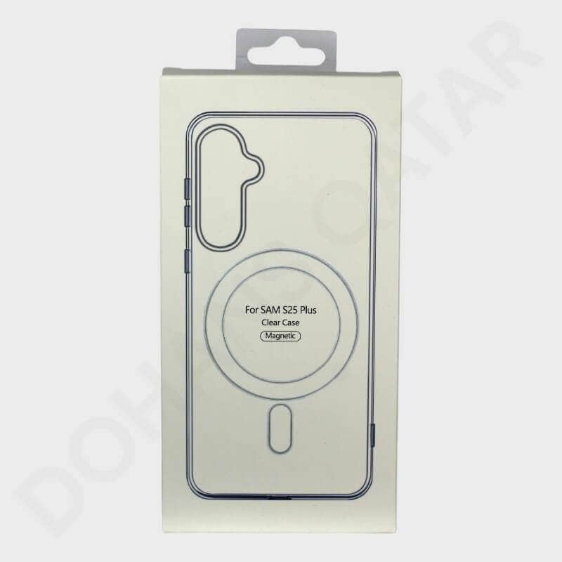 Samsung Galaxy S25 Plus Transparent Magsafe Cover & Case - Mobile Phone Cases available at Dohans Qatar