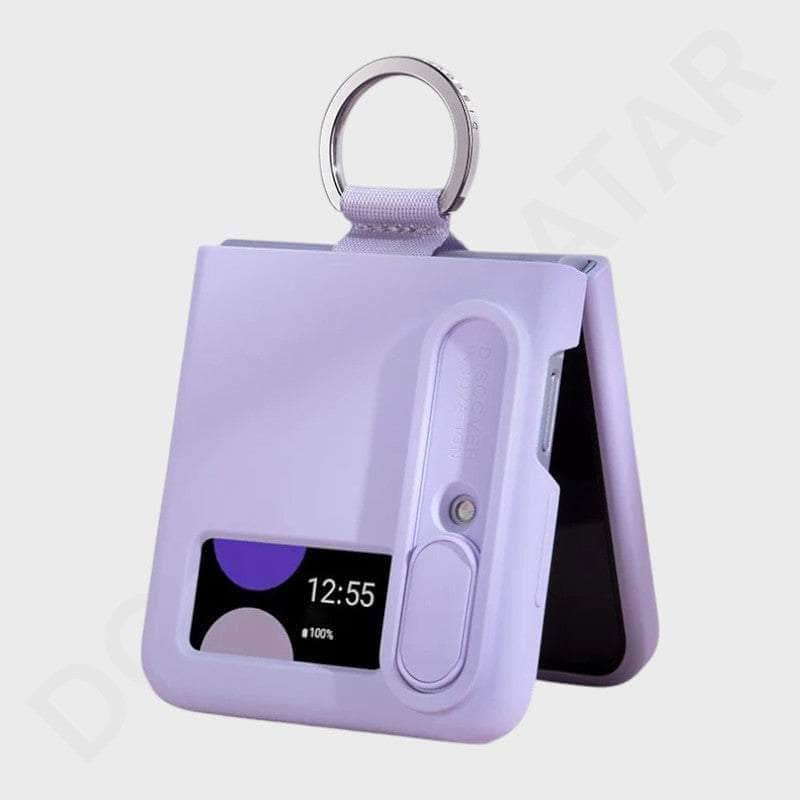 Dohans Mobile Phone Accessories Samsung Z Flip 4 Nillkin CamShield Silky Silicone Cover & Case