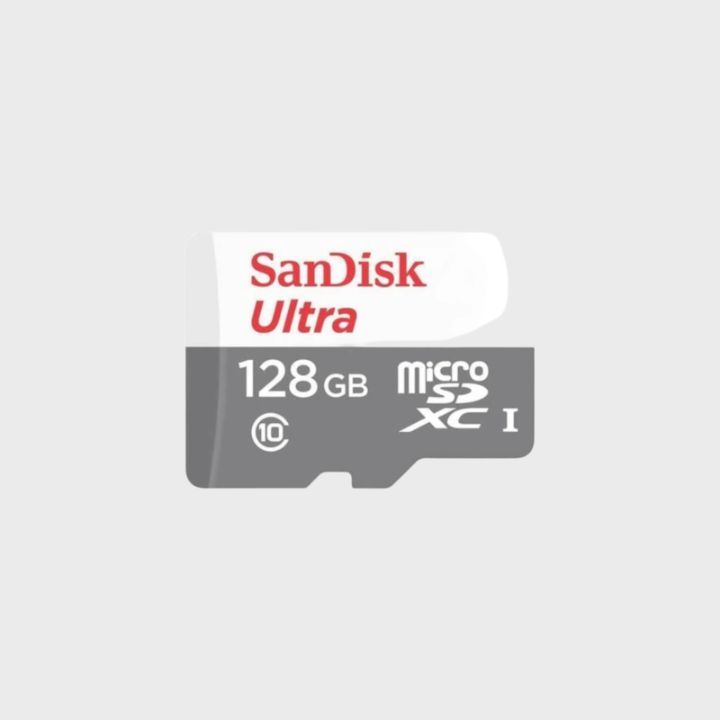 SanDisk Ultra Micro SD 128GB Memory Card Class 10 - Mobile Phone Accessories available at Dohans Qatar