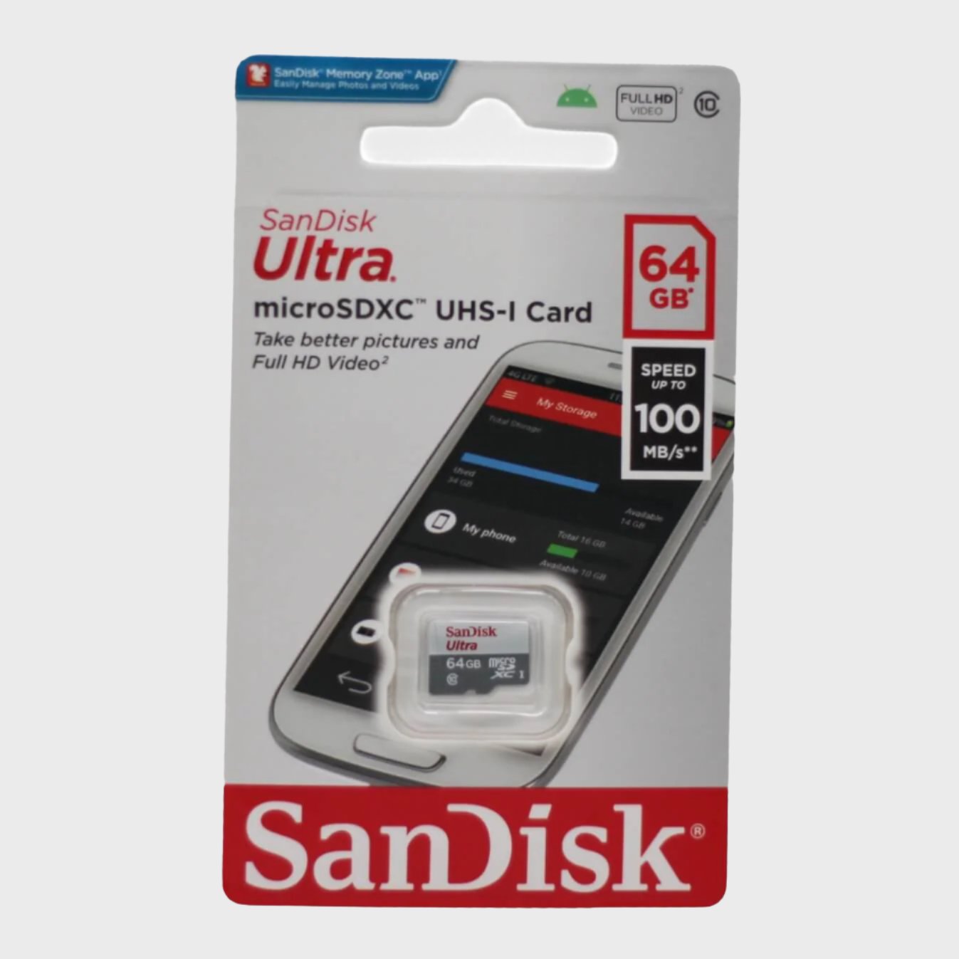 Dohans Mobile Phone Accessories SanDisk Ultra Micro SD 64GB Memory Card
