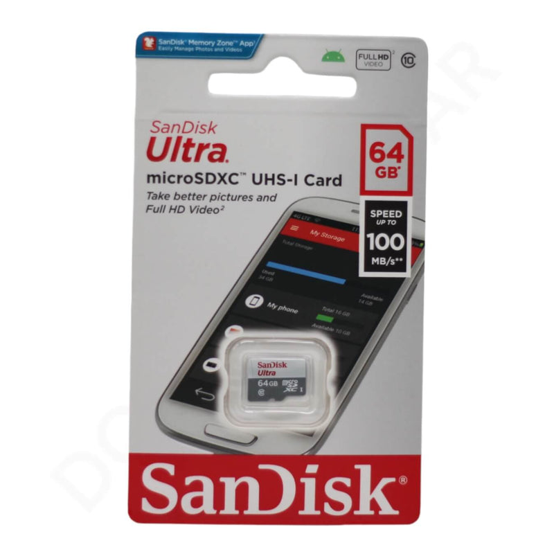 Dohans Mobile Phone Accessories SanDisk Ultra Micro SD 64GB Memory Card