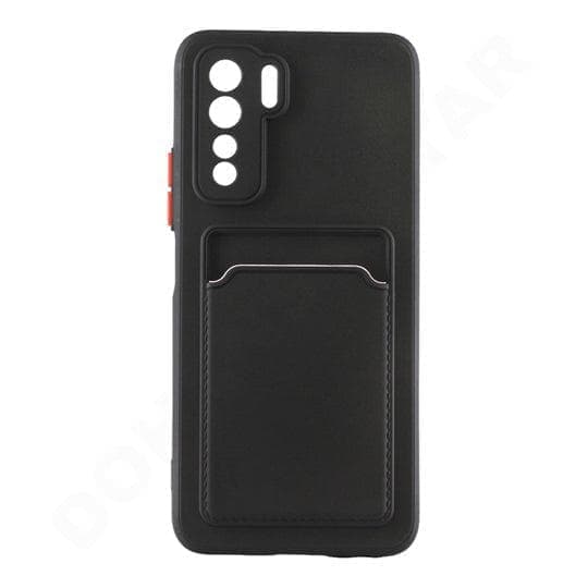 Huawei Nova 7SE Silicone Card Holder Cover & Case Dohans