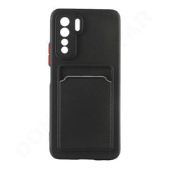 Huawei Nova 7SE Silicone Card Holder Cover & Case Dohans