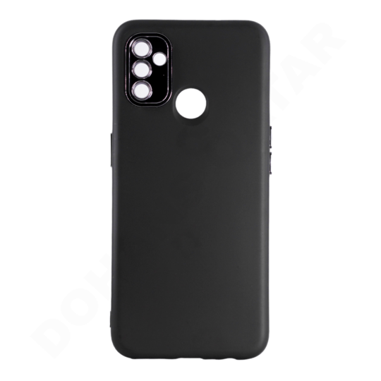 Dohans Mobile Phone case Black OnePlus Nord N100 Classic Silicone  Cover & Case