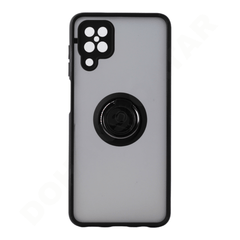 Dohans Mobile Phone case Black Samsung Galaxy A12 Magnetic Ring Cover & Case