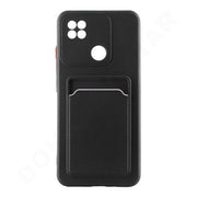 Dohans Mobile Phone case Black Xiaomi Redmi 10A Silicone Card Holder Cover & Case