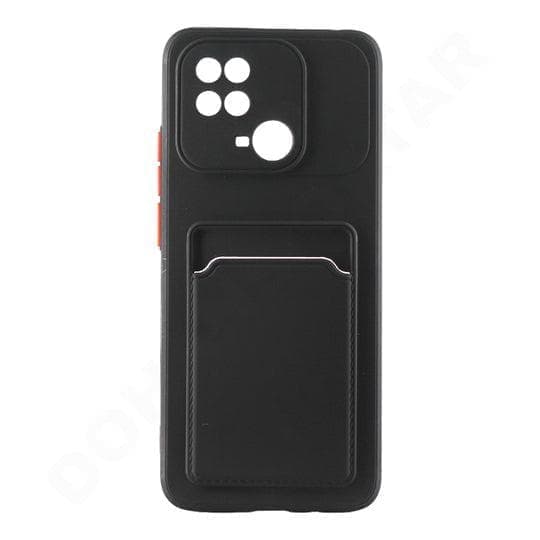 Xiaomi Redmi 10C Silicone Card Holder Cover & Case Dohans