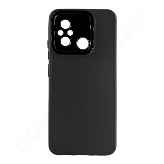 Dohans Mobile Phone case Black Xiaomi Redmi 12C Classic Silicone  Cover & Case