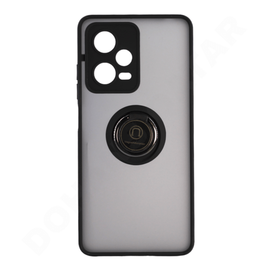 Dohans Mobile Phone case Black Xiaomi Redmi Note 12 Pro 5G Magnetic Ring Cover & Case