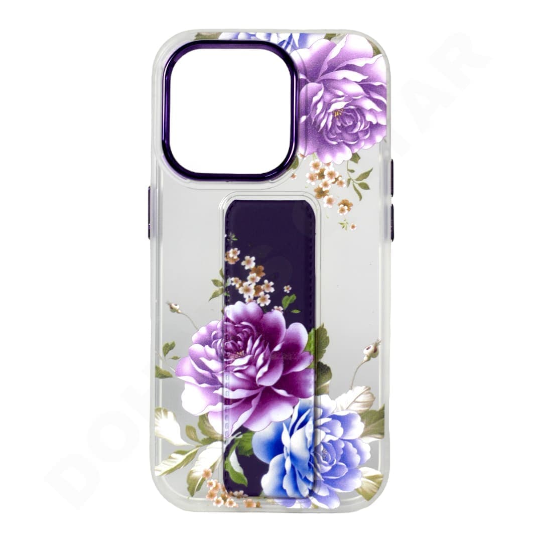 iPhone 14 Pro Flower Magnetic Stand Cover & Case Dohans