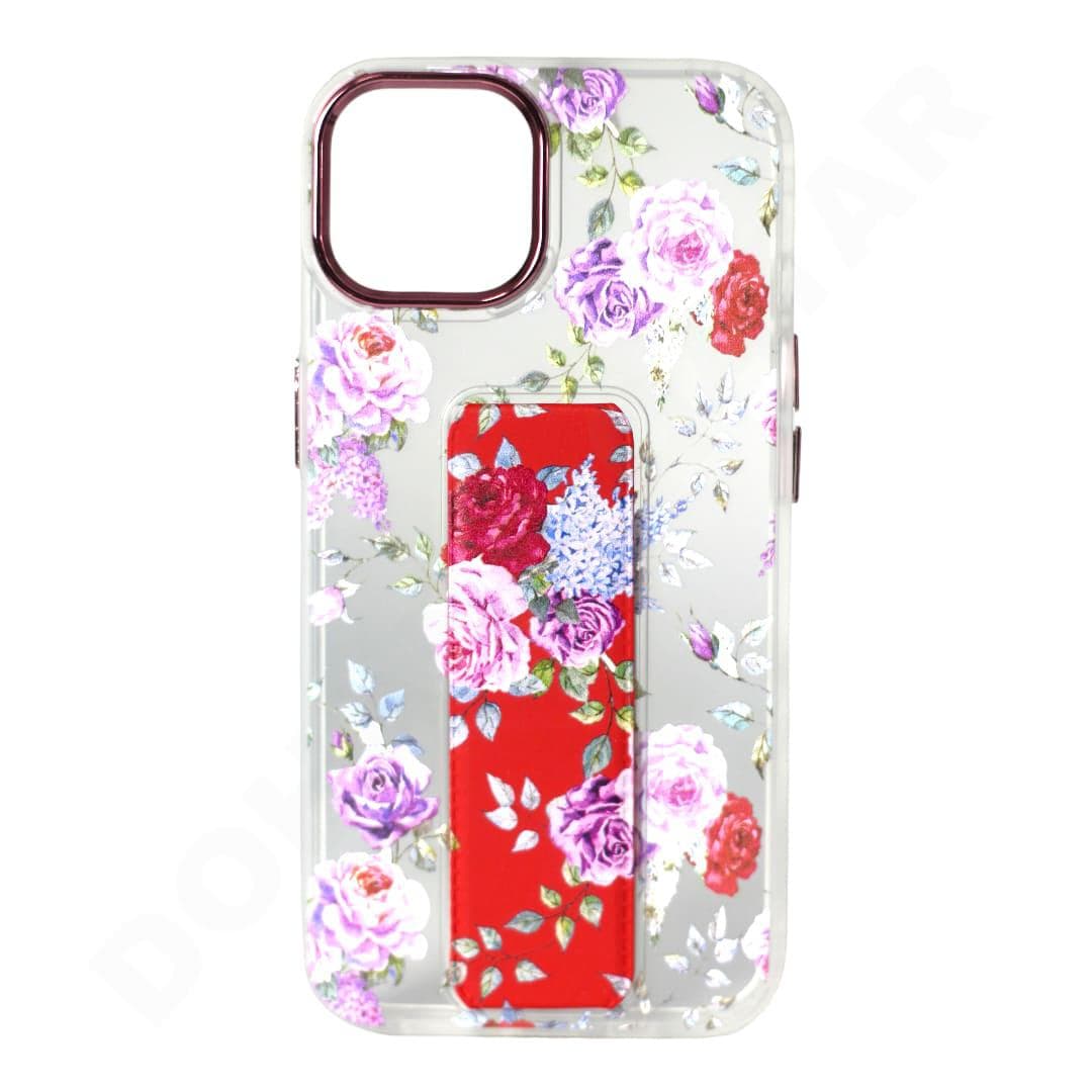 Dohans Mobile Phone case Design 5 iPhone 14 Flower Magnetic Stand Cover & Case