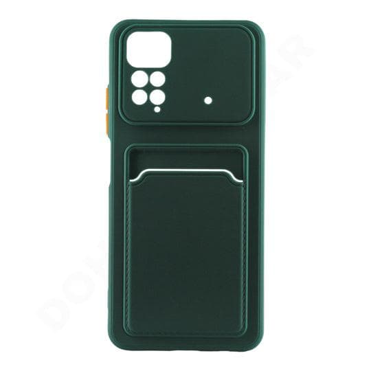 Dohans Mobile Phone case Green Xiaomi Redmi Note 11 4G/ 11S 4G Silicone Card Holder Cover & Case