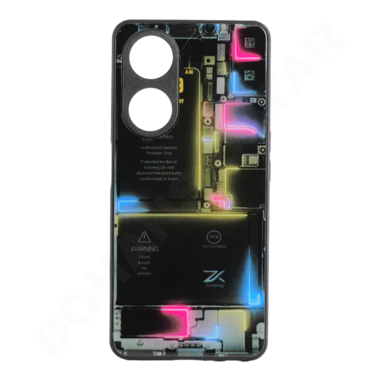 HONLEN Case for OPPO A98 5G Case, (6.7 Inches) Transparent Gradient TPU HONLEN Case for OPPO A98 5G Case, (6.7 Inches) Transparent Gradient TPU
