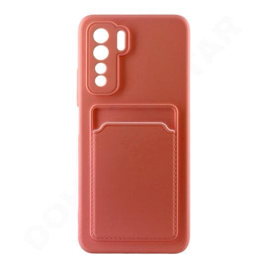Huawei Nova 7SE Silicone Card Holder Cover & Case Dohans