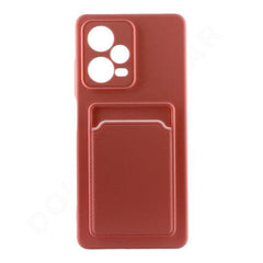 Dohans Mobile Phone case Pink Xiaomi Redmi Note 12 Pro 5G Silicone Card Holder Cover & Case