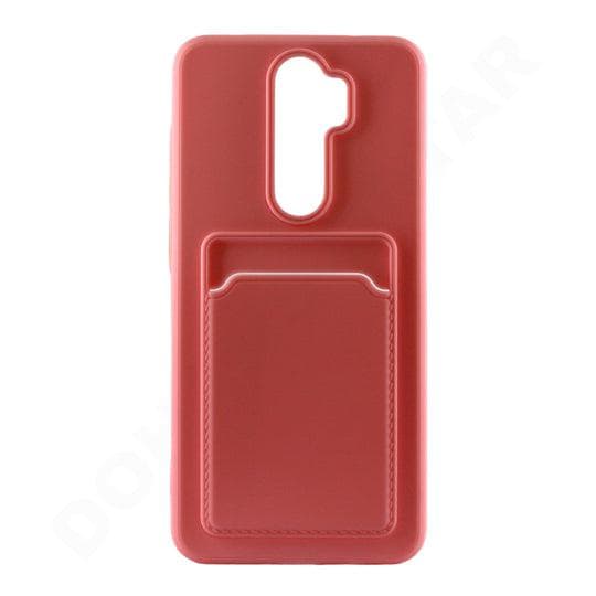 Dohans Mobile Phone case Pink Xiaomi Redmi Note 8 Pro Silicone Card Holder Cover & Case