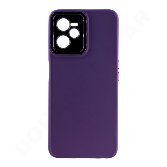 Dohans Mobile Phone case Purple Realme C35 Classic Silicone  Cover & Case