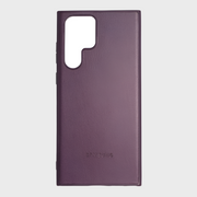 Dohans Mobile Phone case Purple Samsung Galaxy S22 Ultra Leather Touch Cover & Case