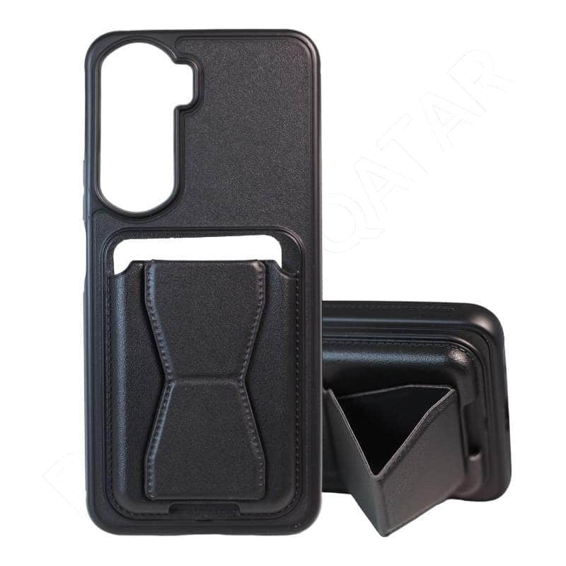 Dohans Mobile Phone Cases Black Honor 90 Lite Card Holder Stand Case Cover & Case