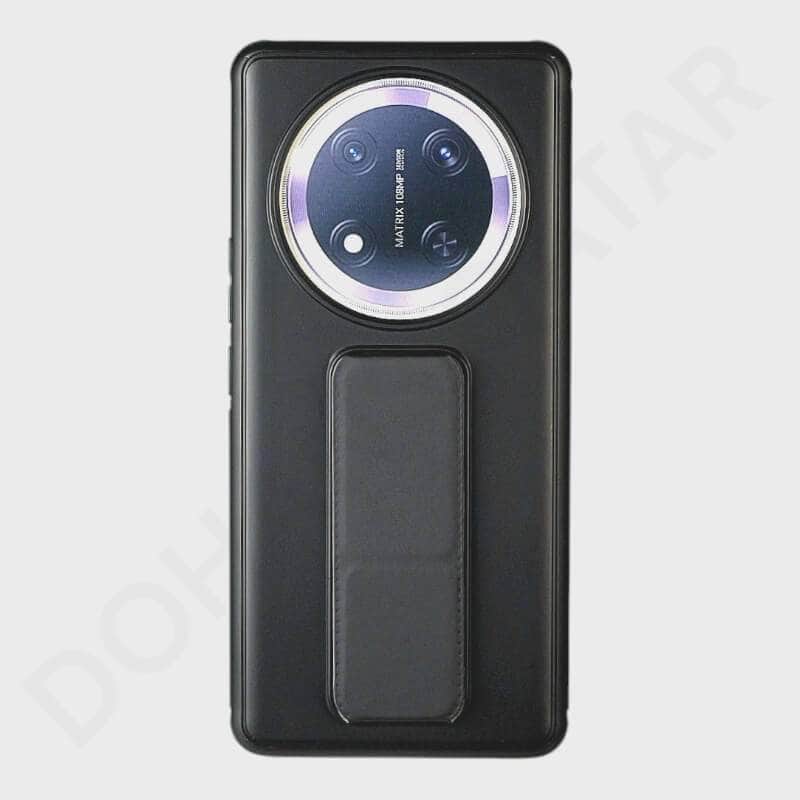 Dohans Mobile Phone Cases Black Honor X9C Magnetic Stand & Strap Cover & Case