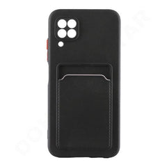 Dohans Mobile Phone Cases Black Huawei Nova 7i Silicone Card Holder Cover & Case