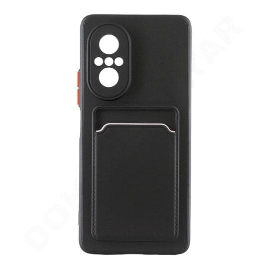 Dohans Mobile Phone Cases Black Huawei Nova 9 SE Silicone Card Holder Cover & Case