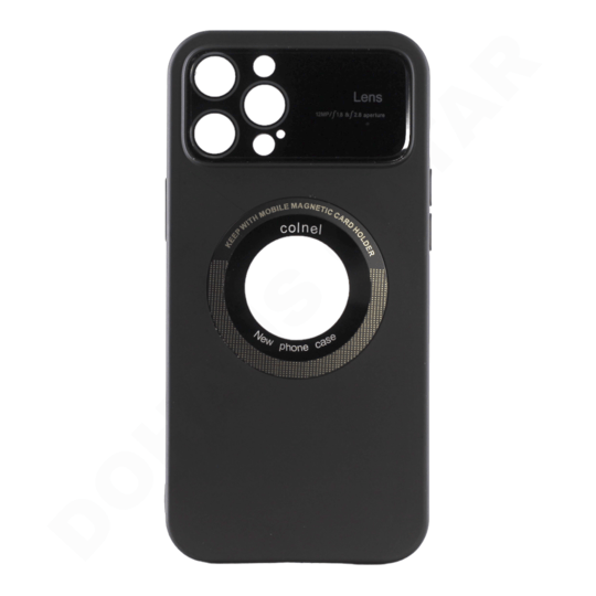 Dohans Mobile Phone Cases Black iPhone 12 Pro Max Colnel Lens Cover & Case