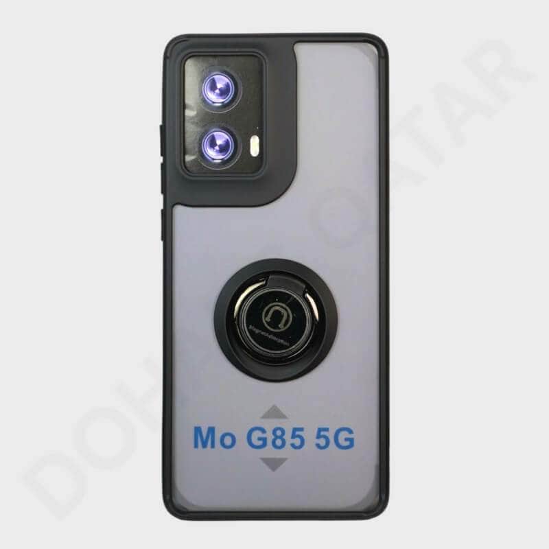 Dohans Mobile Phone Cases Black Motorola Moto G85 Magnetic Ring Cover & Case