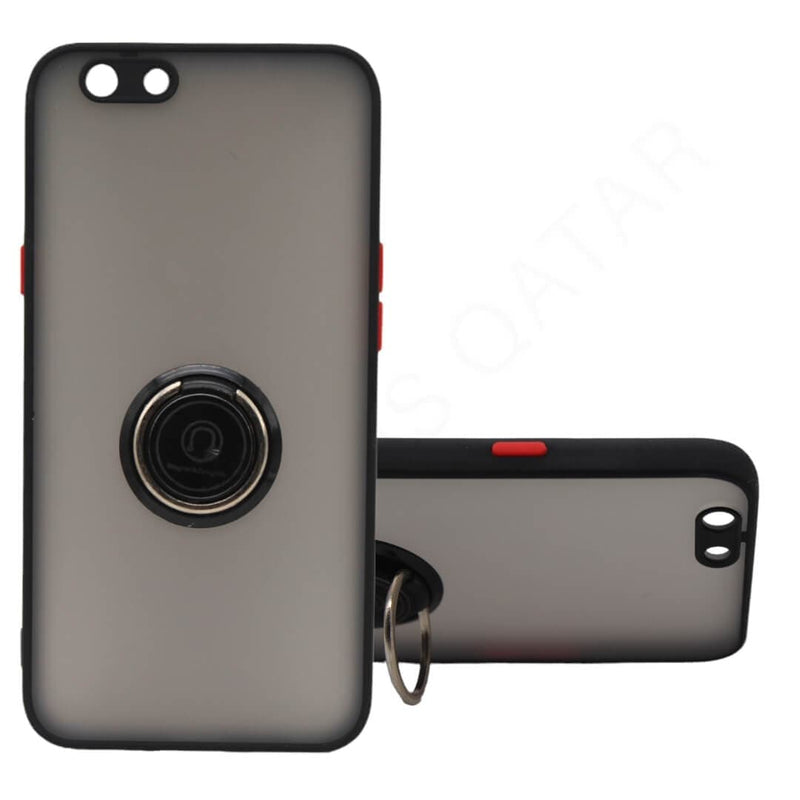 Dohans Mobile Phone Cases Black Oppo F1S - Magnetic Ring Cover
