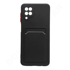 Dohans Mobile Phone Cases Black Samsung Galaxy A12 Card Holder Case & Cover