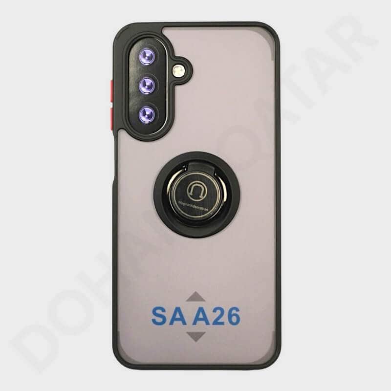 Dohans Mobile Phone Cases Black Samsung Galaxy A26 5G Magnetic Ring Cover & Case