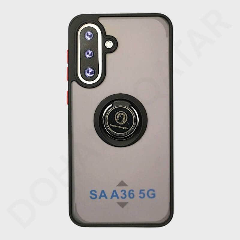 Dohans Mobile Phone Cases Black Samsung Galaxy A36 Magnetic Ring Cover & Case