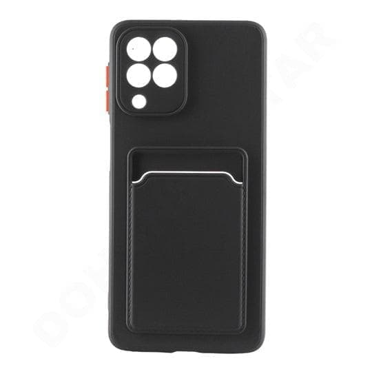 Samsung Galaxy M53 5G Silicone Card Holder Cover & Case Dohans