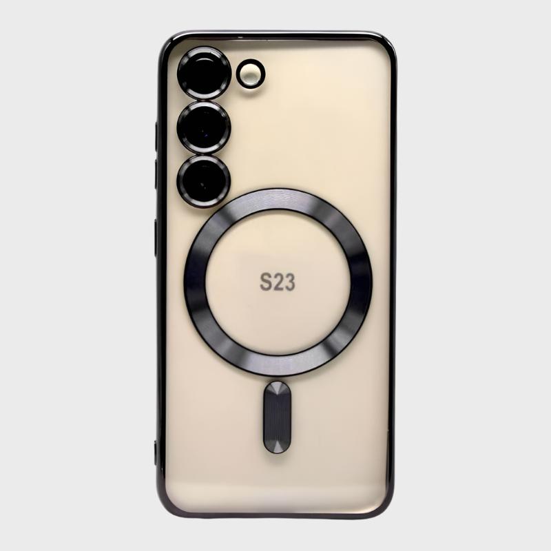 Dohans Mobile Phone Cases Black Samsung Galaxy S23 Magsafe Lens Protector Case & Cover