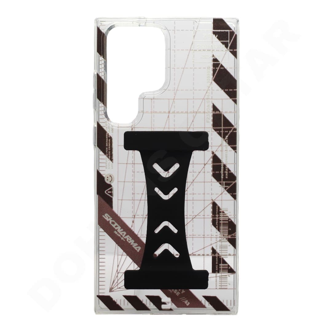 Dohans Mobile Phone Cases Black Samsung Galaxy S23 Ultra Creative Hand Strap Cover & Case